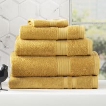 5 Piece Marisse Bamboo & Cotton Bathroom Towel Set